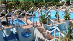 Apartment, 1 Bedroom, Smoking, Balcony | Pool | Outdoor pool - Sunny Apartment at Benal Beach Resort 4 Pools, Water Slides & Steps From Beach (Benalmádena)