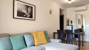Apartment, 2 Bedrooms, Accessible, Terrace | Living area - Beautiful 2 Bedroom 2 Bathroom Apartment With Pool (Roquetas de Mar)