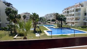 Apartament, 2 dormitoris, accessible, terrassa | Piscina | Piscina a l'aire lliure