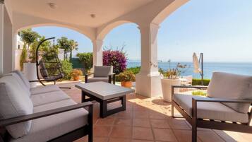 Villa, 4 Bedrooms, Smoking, Private Pool | Terrace/patio