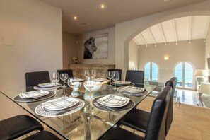 Villa, 4 Bedrooms, Smoking, Private Pool | Dining - Magnificent Villa Near Sotogrande Exceptional View (Manilva)