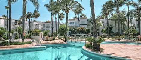 Apartment, 2 Bedrooms, Accessible, Patio | Pool | Outdoor pool