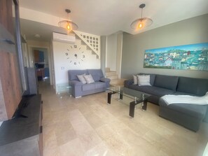 Apartment, 2 Bedrooms, Smoking, Balcony | Living room - New Renovated Family Home Above Swimming Pool! (Mogan)