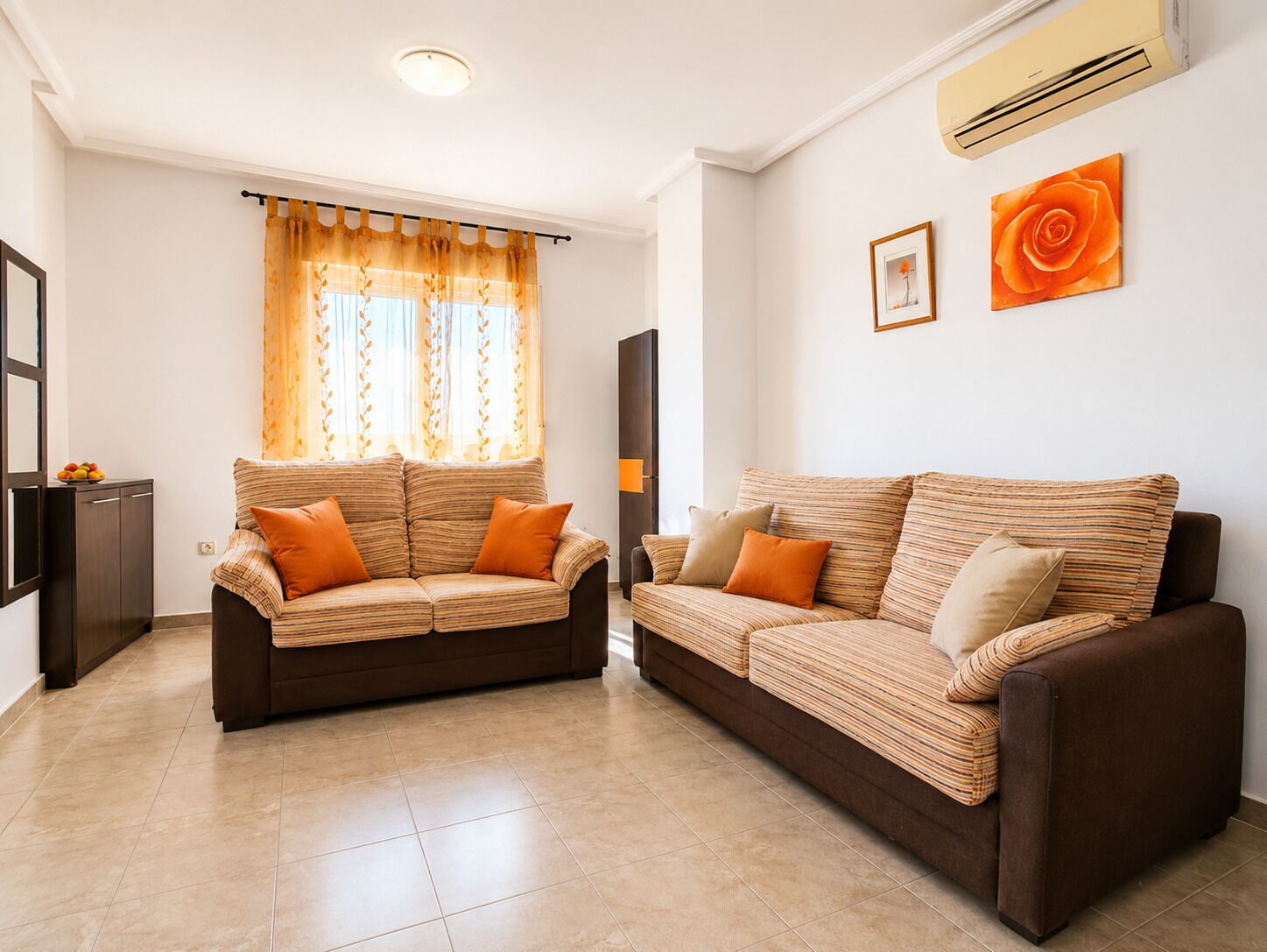 Apartamento, 1 habitación, fumadores, balcón | Sala de estar