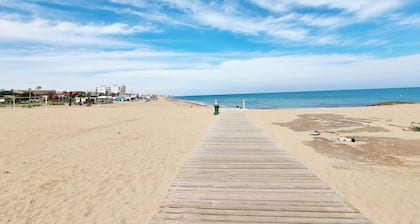 Bungalow With Stunning Sea Views, Just One Street From the Beach