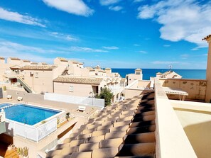 House, 2 Bedrooms, Smoking, Balcony | Terrace/patio - Dream Bungalow With Sea Views at La Mata Beach (Torrevieja)