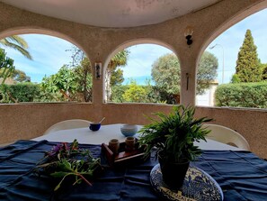 Chalet, 2 Bedrooms, Smoking, Private Pool | Terrace/patio - House With Pool In La Siesta (Torrevieja)