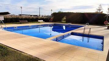 Apartment, 2 Bedrooms, Terrace, Garden View | Pool | Outdoor pool