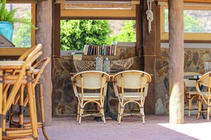 Apartment, 2 Bedrooms, Smoking, Balcony | Outdoor dining - Casa Don Johan A3 Playa de Mogan (Mogan)