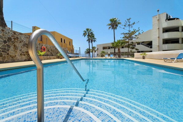 Outdoor pool - Beautiful Apartment Arenas Negras Sea View Pool (Santiago del Teide)