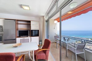 Apartment, 1 Bedroom, Smoking, Balcony | Dining - Beautiful Apartment Arenas Negras Sea View Pool (Santiago del Teide)