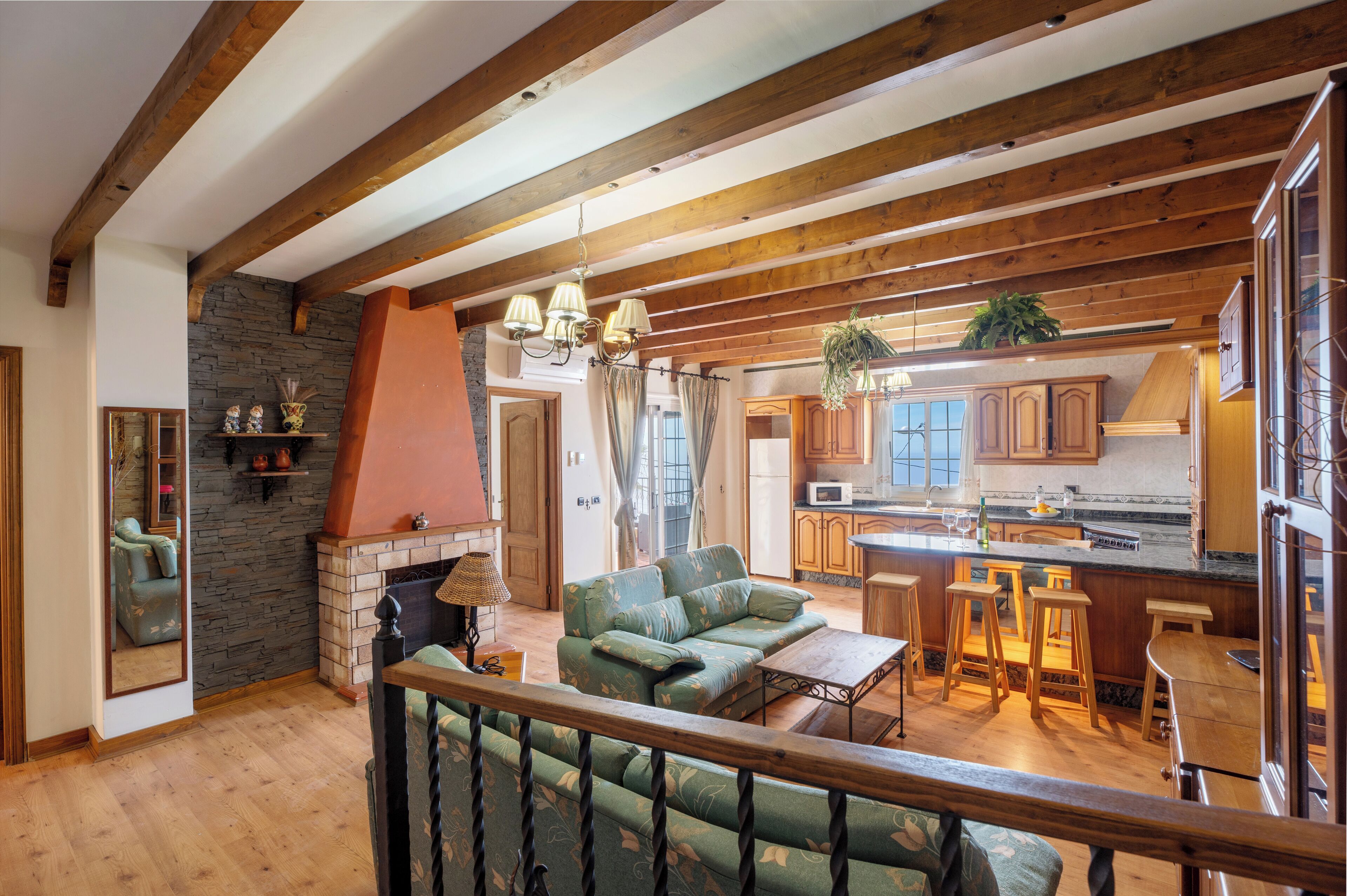 Loft, 3 Schlafzimmer, Raucher, Balkon | Wohnbereich