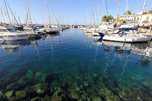 Apartamento, 1 habitación, fumadores, terraza | Puerto deportivo