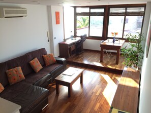 Appartamento, 1 camera da letto, vista montagna | Soggiorno