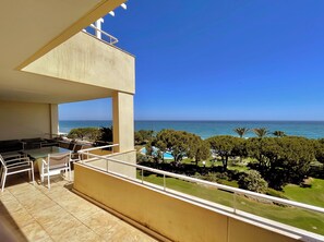 Apartment, 3 Bedrooms, Smoking, Terrace | Terrace/patio - Excellent Beachfront Penthouse With Own Pool (Mijas)
