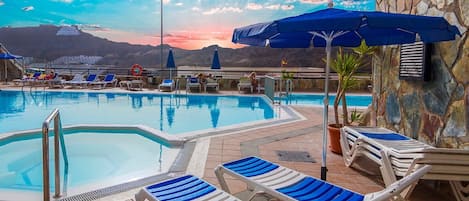 Apartment, 2 Bedrooms, Smoking, Balcony | Pool | Outdoor pool