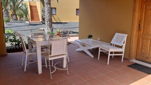 Apartment, 1 Bedroom, Accessible, Smoking | Terrace/patio - Casa Manba, Terrace, Pool and Wifi (La Oliva)