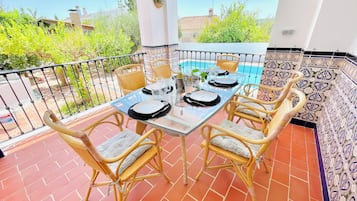 Chalet, 3 habitaciones, con acceso para personas discapacitadas, para fumadores | Terraza o patio