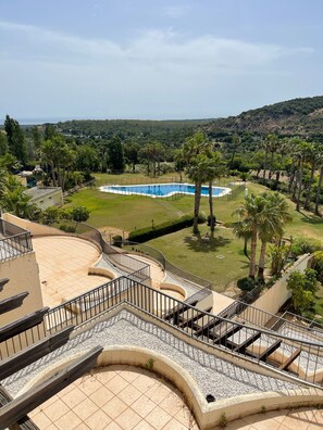 House, 3 Bedrooms, Accessible, Smoking | Balcony - Spectacular Penthouse Apartment in Magnificent San Roque Club (San Roque)