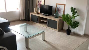 Apartamento, 2 habitaciones, fumadores, balcón | Sala de estar