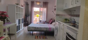 Departamento, 1 habitación, con acceso para personas discapacitadas, para fumadores | 1 habitación