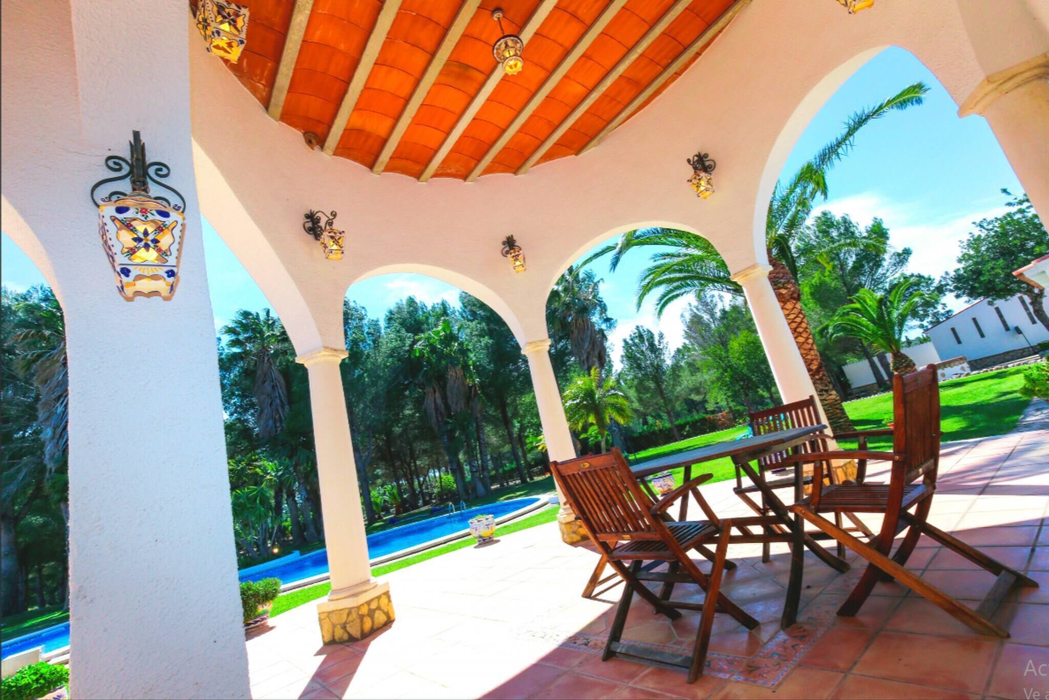Villa, 5 Bedrooms, Smoking, Private Pool | Outdoor dining