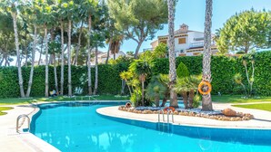 Lägenhet - 1 sovrum - balkong | Pool
