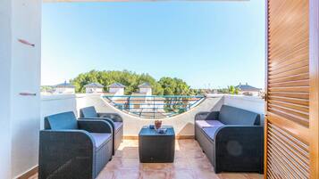 Apartamento, 1 habitación, balcón | Balcón