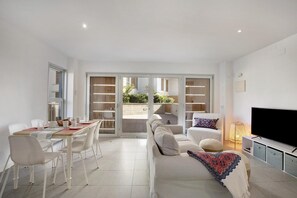 Lägenhet - 1 sovrum - rökare - terrass | Lounge