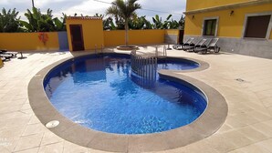 Apartment, 2 Bedrooms, Accessible, Balcony | Pool | Outdoor pool - Trébol "trail Mountain La Palma" Vistas Al Mar (Tazacorte)