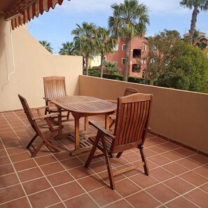 Apartment, 2 Bedrooms, Smoking, Balcony | Balcony - Naturist 2 Bedrooms With Pool (Vera)