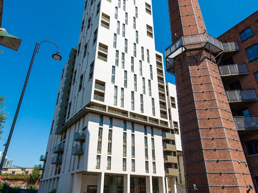 Fassade der Unterkunft