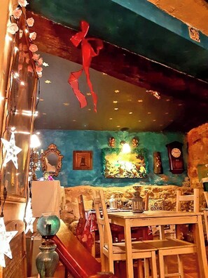 Zimmer, 1 Schlafzimmer, Kamin | Speisen