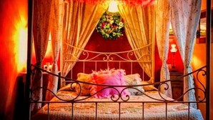 Chambre, 1 chambre, cheminée