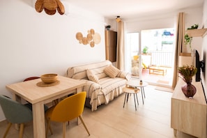 Apartment, 1 Bedroom, Terrace | Living room - Terrace Retreat -stay in the Heart of Sitges (Sitges)