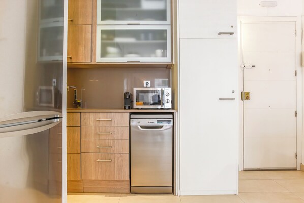 Appartement, 1 chambre, terrasse | Cuisine privée