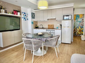 Apartment, 2 Bedrooms, Terrace, Ocean View | Private kitchen - Delicious Los Cristianos,achacay,2bdr & 2bathr Beach Close Wifi Free (Arona)