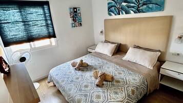 Apartamento, 2 habitaciones, terraza, vistas al mar | 2 dormitorios