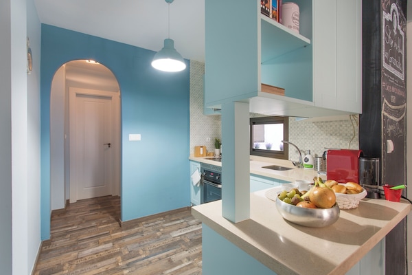 Apartamento, 1 habitación, balcón, vistas a la ciudad | Interior