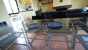 Departamento, 2 habitaciones, para fumadores, chimenea | Restaurantes