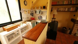 Departamento, 2 habitaciones, para fumadores, chimenea | Cocina privada