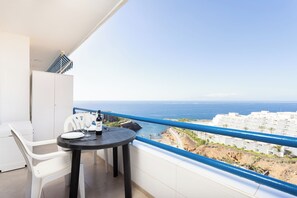Apartment, 1 Bedroom, Accessible, Smoking | Balcony - Playa Paraiso - Exceptional Ocean-sunset View - Pool-wifi-smart TV (Adeje)
