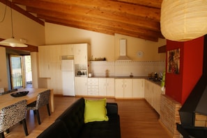 Apartamento, 2 quartos, para fumantes, lareira | Parte interna