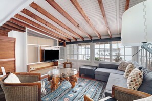 Apartment, 1 Bedroom, Smoking, Terrace | Living area - Gran Penthouse Luxury The 307 Parque Royal 1 Wiffi y Jacuzzi (Adeje)