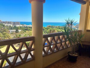 Leilighet, 3 soverom, terrasse, hageutsikt | Overnattingsstedets uteområder