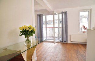 Appartamento Deluxe, balcone, vista canale | Terrazza/patio