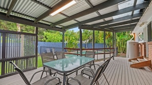 Outdoor dining