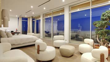 Suite Luxe, balcon, vue mer