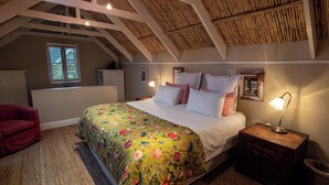 Luxe cottage, uitzicht op tuin