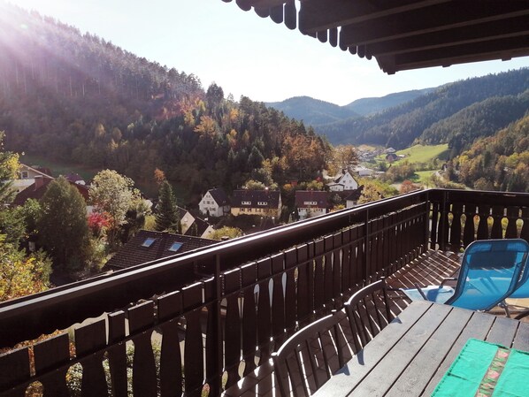 Apartament clàssic, vistes a la muntanya | Terrassa o pati